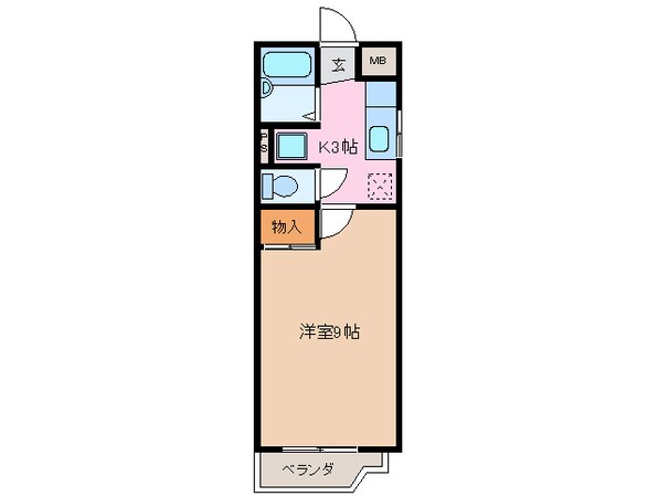 田丸駅 徒歩79分 1階の物件間取画像